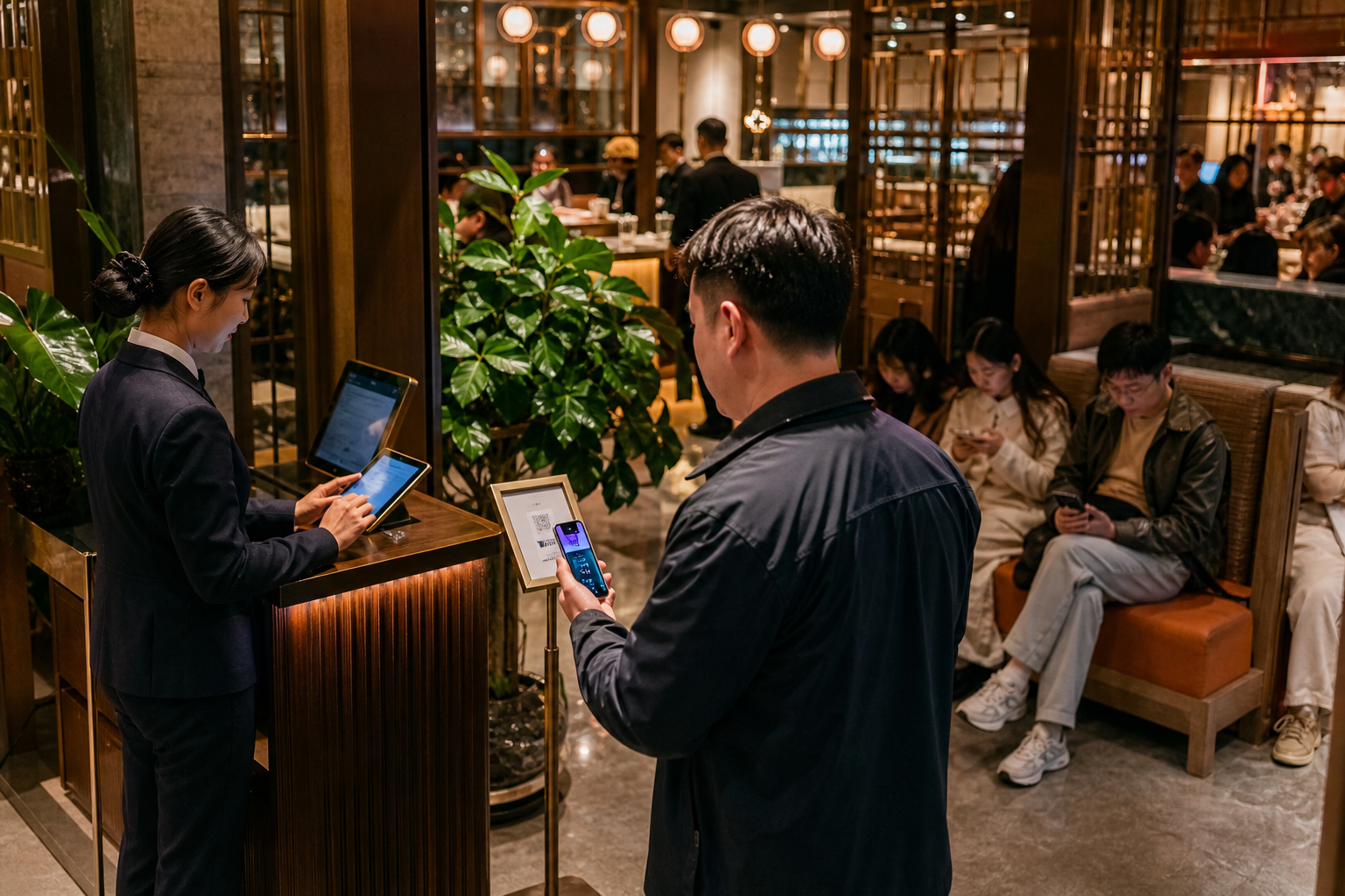 餐饮排队取号小程序 配图 1