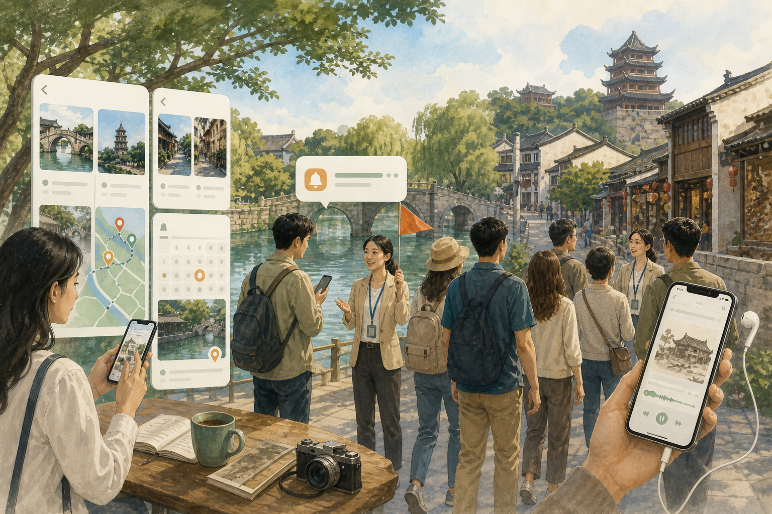 搭建一个导游小程序怎么做?三类业务对应三种功能组合 配图 3